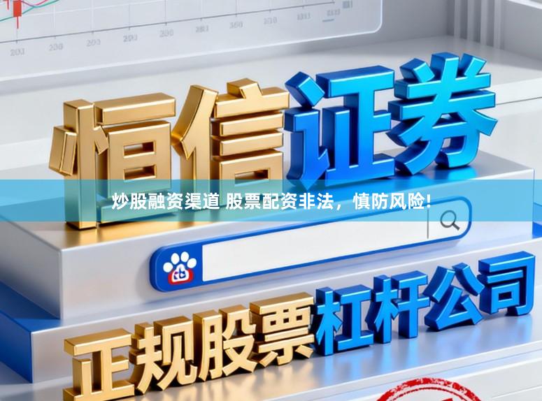 炒股融资渠道 股票配资非法，慎防风险!