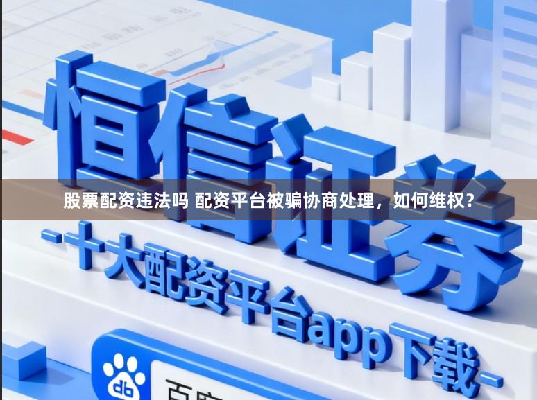 股票配资违法吗 配资平台被骗协商处理，如何维权？